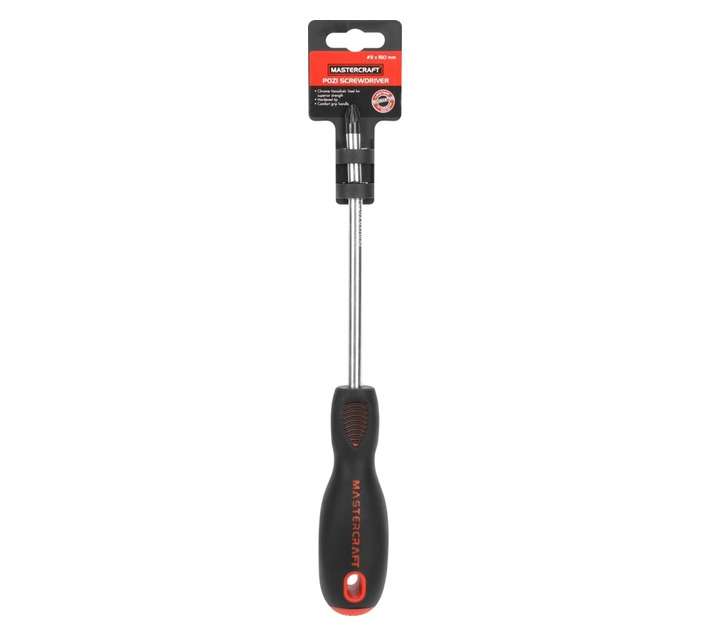 Mastercraft S2SD0026 Pozi Screwdriver (3 x 150mm)