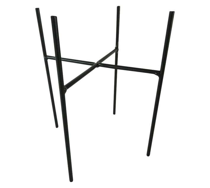 First Dutch Brands Lara Plant Stand - Black (165 x 150mm)