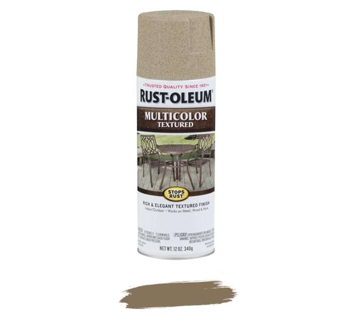Rust-Oleum Spray Paint Stops Rust Textured Metal - Desert Bisque (340g)
