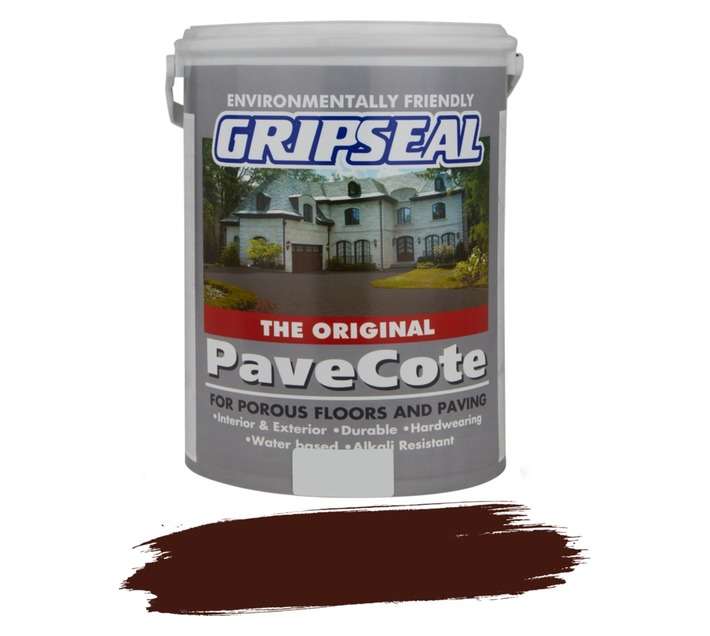 Gripseal Pavecote Paving Paint - Brown (5L)