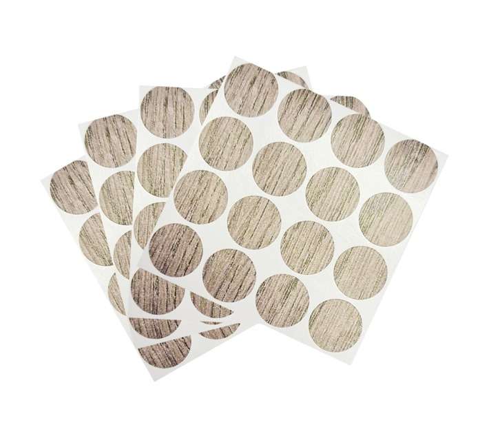 FIT 36 x Stick On Cover Caps - Greythorne (14mm)