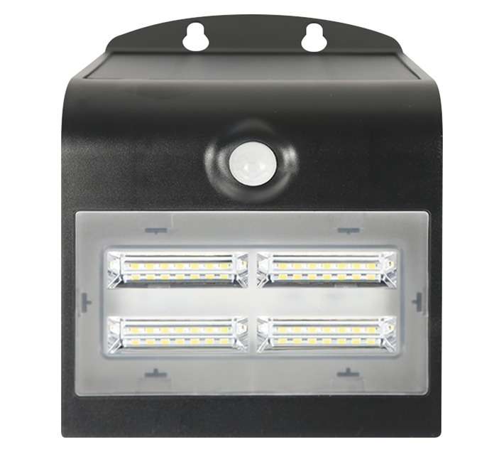 Solar Flair LSD-SWL-3.2W Gaurdian Dual Spot Light - Black (3.2W)