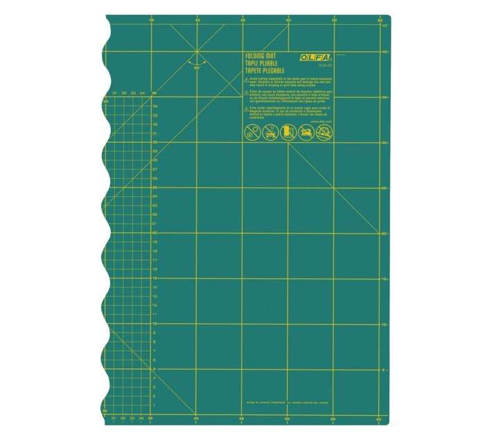 Olfa Folding Rotary Cutting Mat (630 x 450mm)