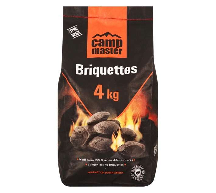 Camp Master Briquette Charcoal Bag (4kg)