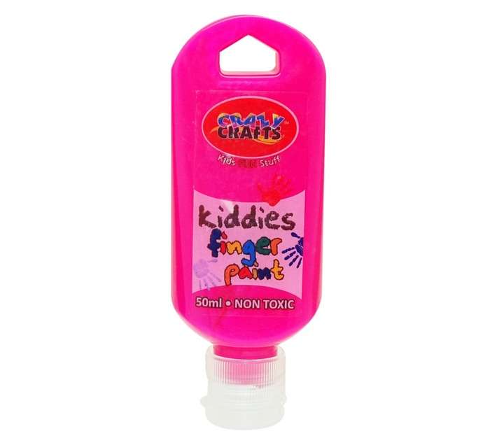 Acrilex Kiddies Finger Paint - Pink (50ml)