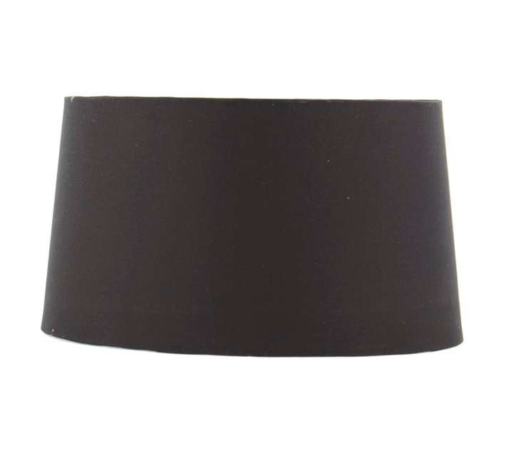 Design House Tapered Drum Lampshade - Black (320mm)