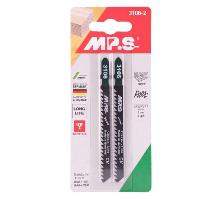 MPS 8TPI Wood Jigsaw Blade