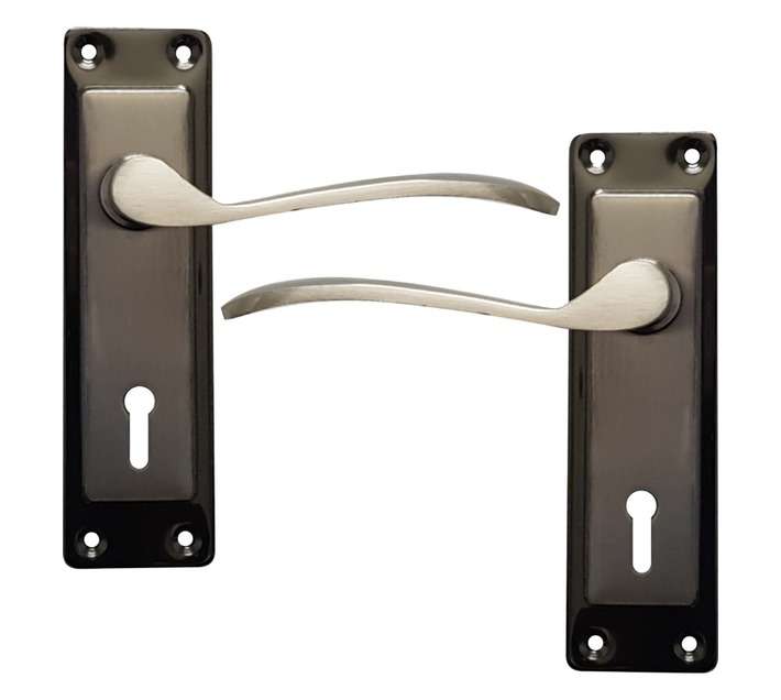 Dortello 6 Inch Steel Handle - Sapphire Black Nickle