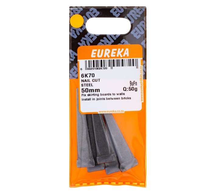 Eureka 6K70 Steel Cut Nails (2.5 x 2.5 x 50mm)
