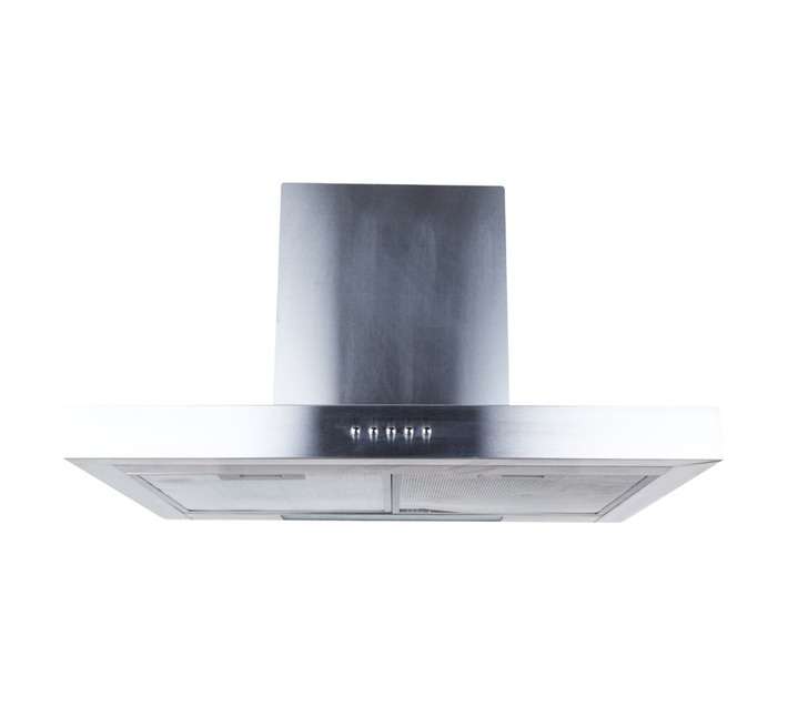 Italian Designer IDC680S Chimney Hood - Silver (500 x 600 x 290mm)