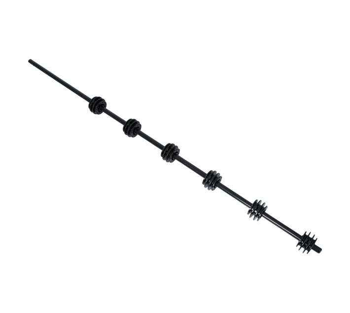 SMK 6 Line Round Bracket - Black