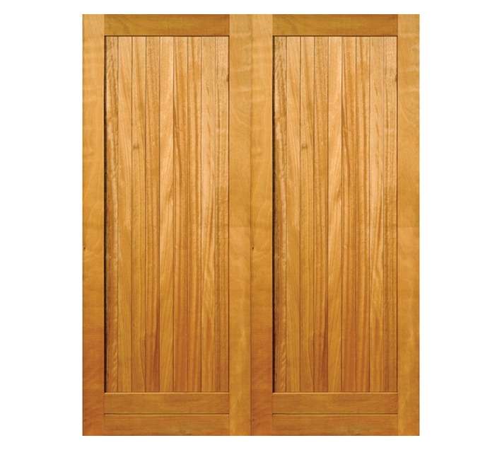Swartland Winsters Weatherboard Double Timber Door (1612 x 2032mm)