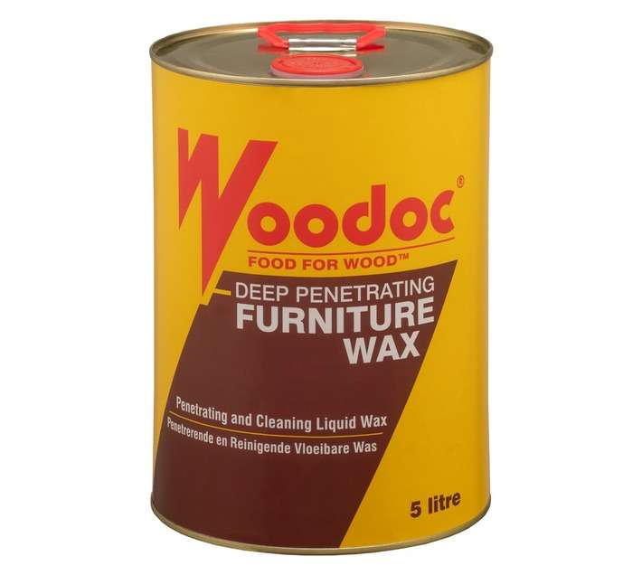 Woodoc Penetrating Furniture Wax - Clear (5L)