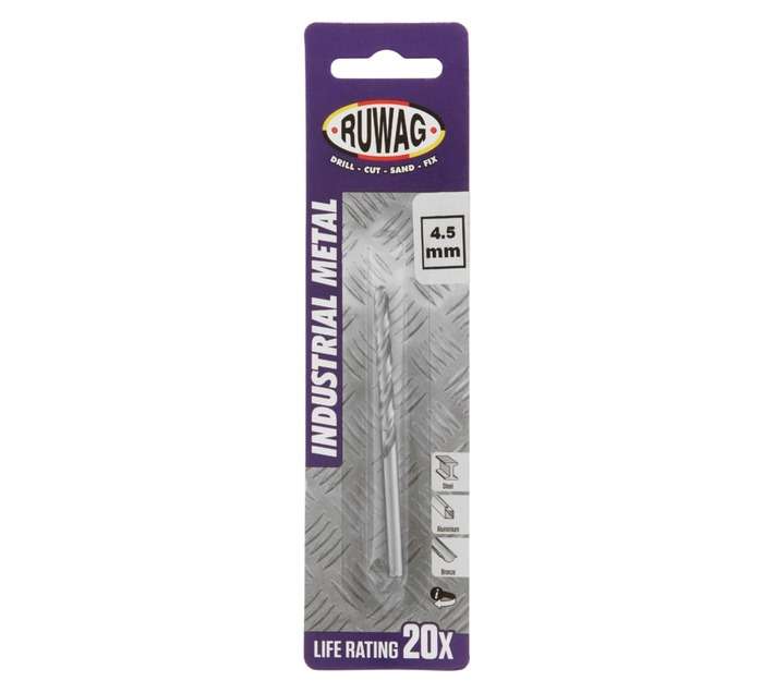 Ruwag 4.5mm Industrial Metal Drill Bit