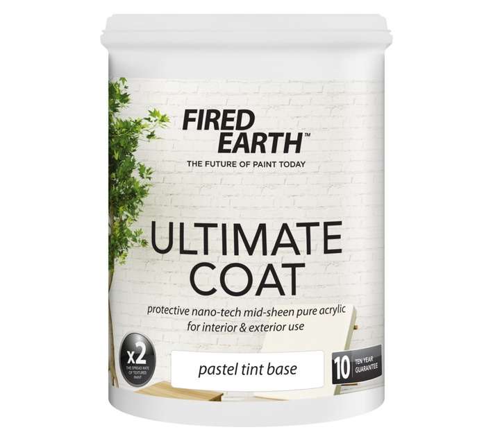 Fired Earth Ultimate Coat Pastel Base (5L)