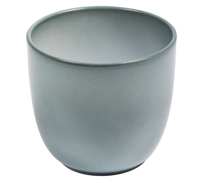 First Dutch Brands Tusca Ceramic Pot - Dark Green (130 x 135mm)