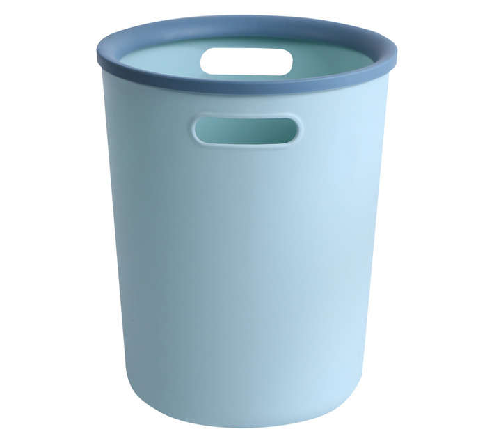 Dub-Bin Small Bathroom Waste Bin - Blue
