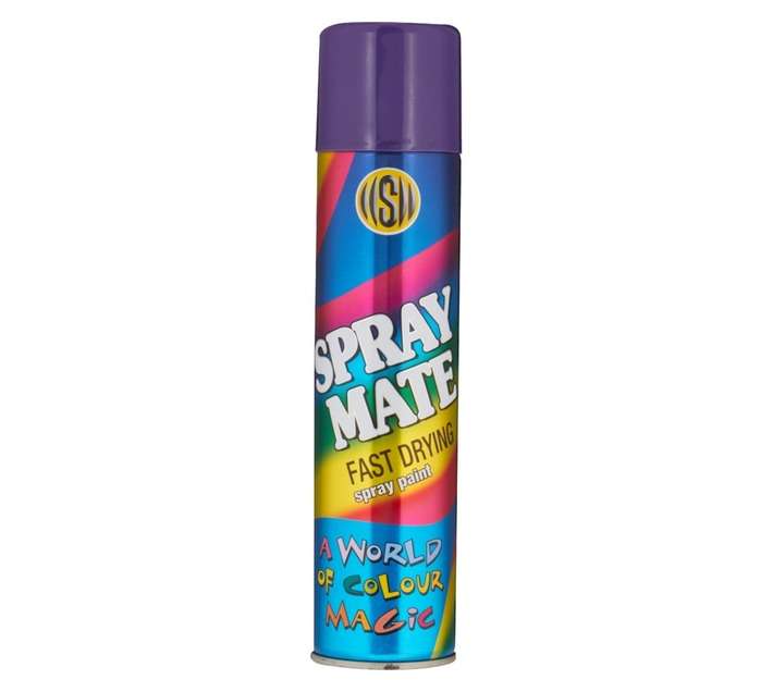 Spraymate Spray Paint Fast Drying - Violet (250ml)