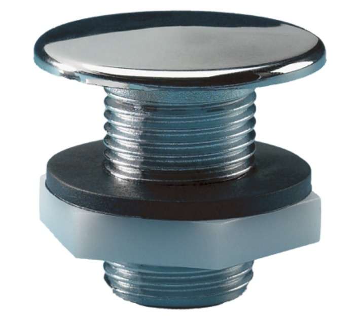 Dutton Plastics Chrome Cistern Stopper