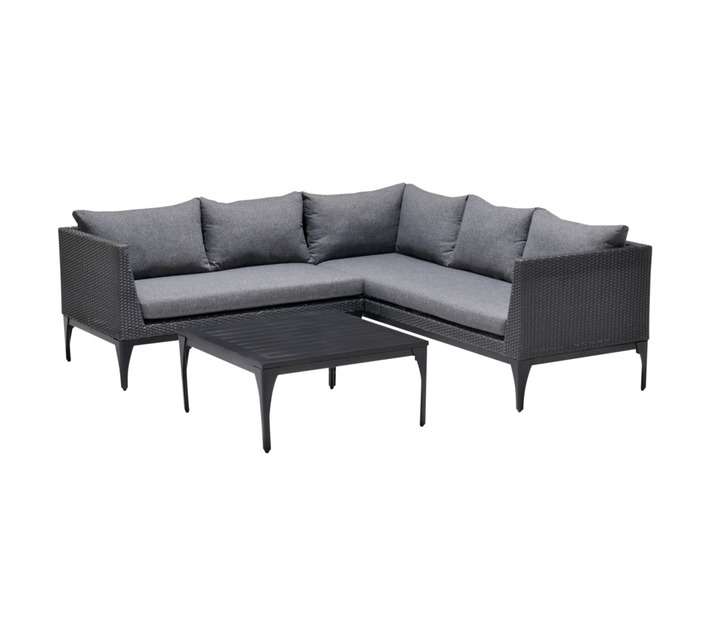 MON Exteriors Infinity Corner Patio Set - Grey
