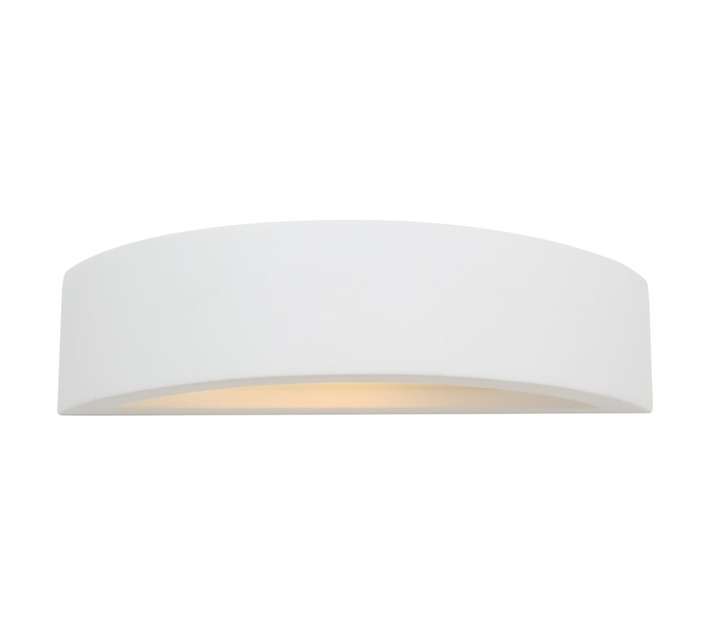 Eurolux W400 Wall Lamp - White (300 x 75mm)