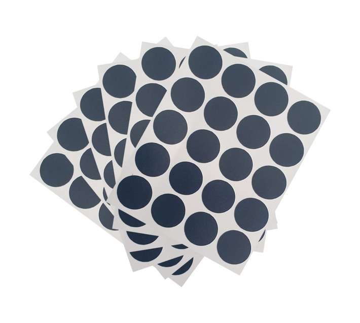 FIT 36 x Stick on Cover Caps - Petrol Blue (14mm)
