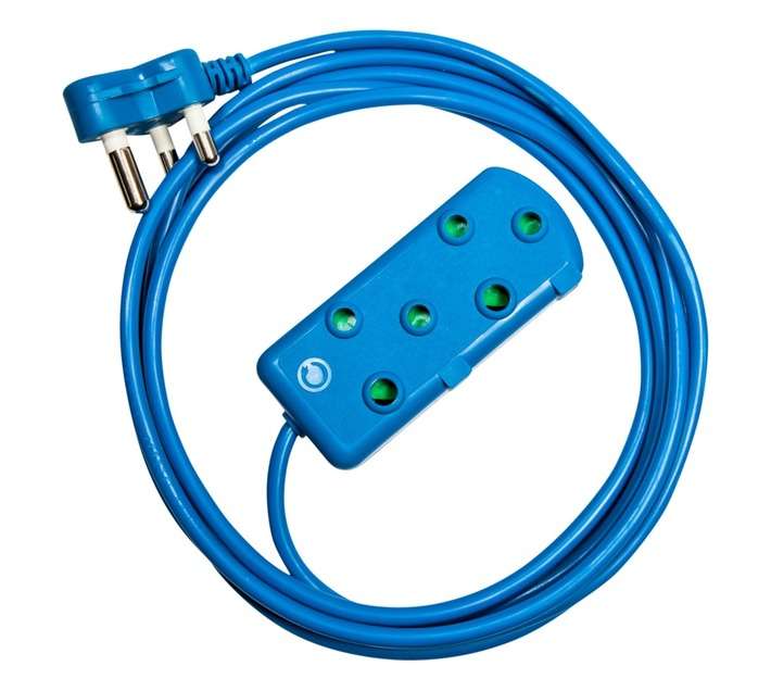 Electro Worx Extension Lead - Blue (3000mm)