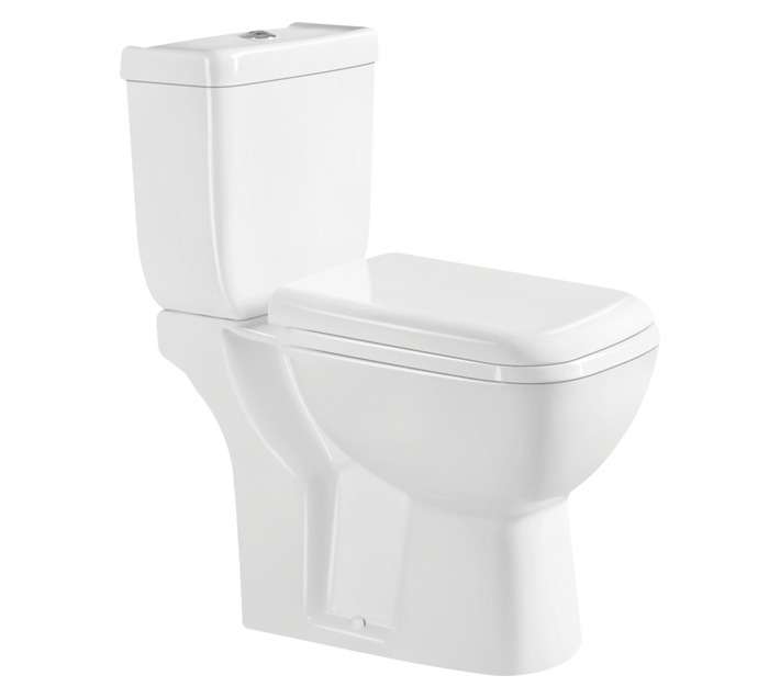 Solo Sanitary Ware Bermuda Close Couple Suite - White