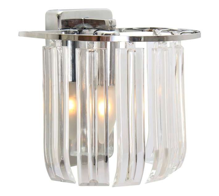 Eurolux Otis 1 Light Acrylic Wall Light - Chrome