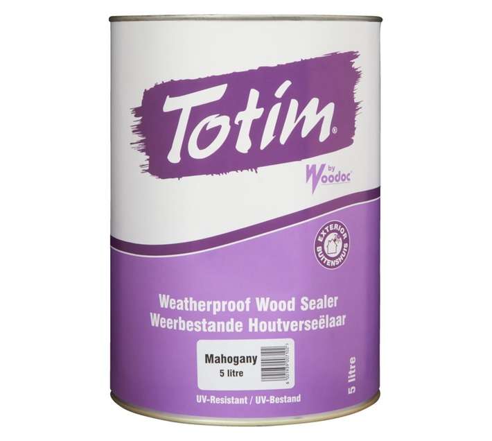 Woodoc Totim Exterior Wood Sealer - Mahogany (5L)