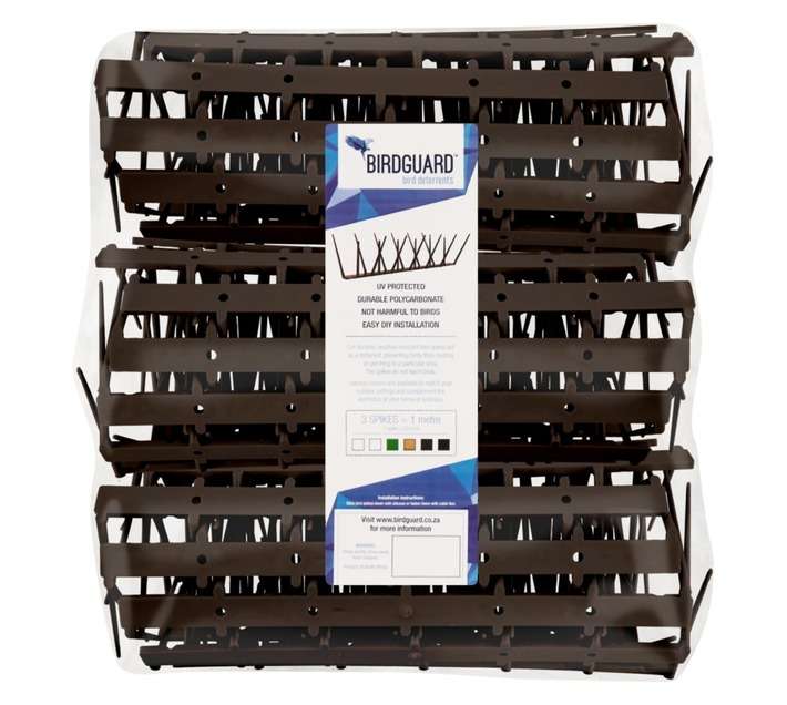 Birdguard 30 x Bird Spikes - Brown (10m)