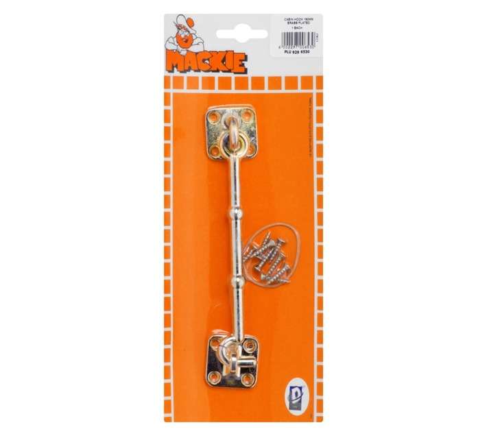 Mackie Cabin Hook 150mm - Brass Plated