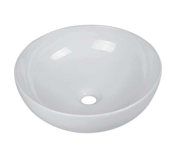 Solo Sanitary Ware Skye Freestanding Solo Basin - White