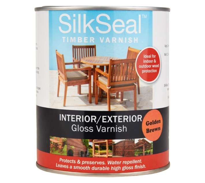 Silkseal Varnish Timber - Gold/Brown (1L)
