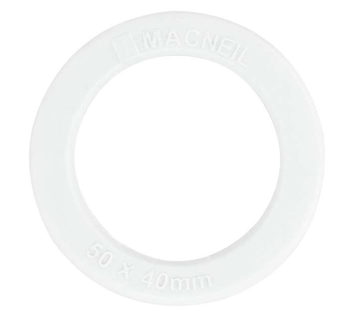MacNeil PVC 50-40mm S/V Reducer - White