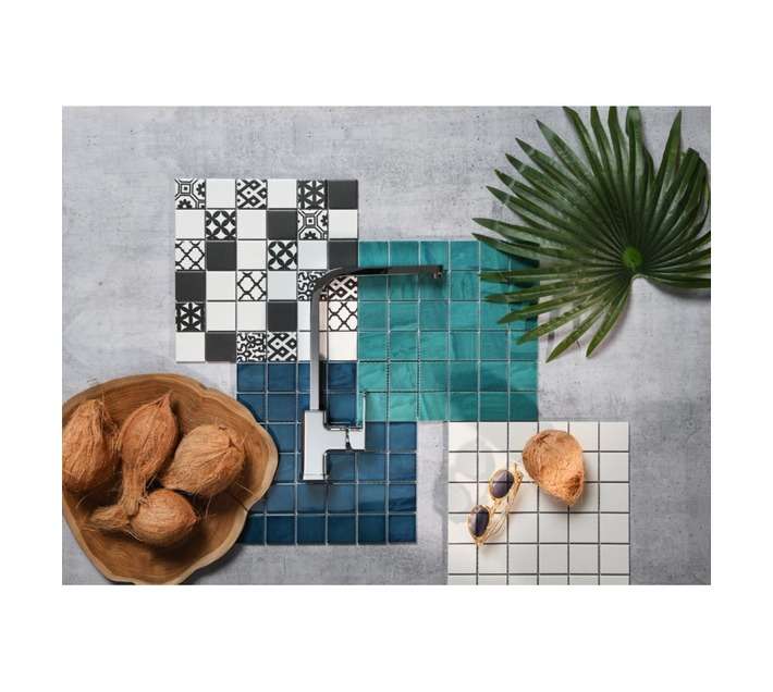 Douglas Jones 243 Classic Mosaic Tile - Green (48 x 48mm)
