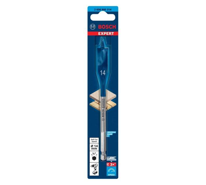 Bosch Hex Spade Drill Bit (152 x 14mm)