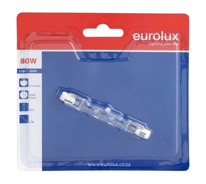 Eurolux G479BP Qi Premium J78 Halogen (80w)