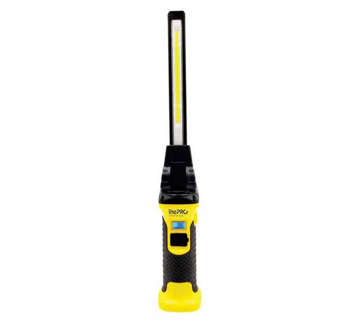 Litepro LP018 Rechargeable Multi-Function Work and Emergency Light - Yellow/Black (20W)