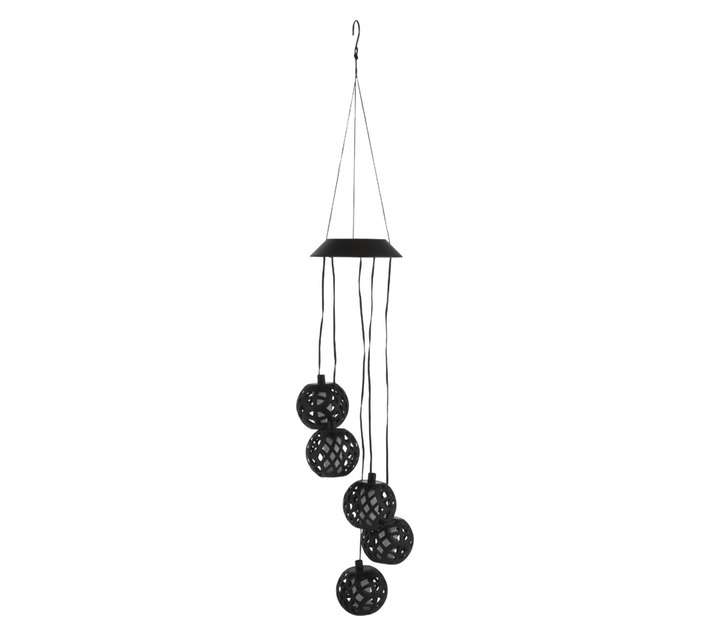 Solar Flair Wind Chime Hanger Dancing Flame Light