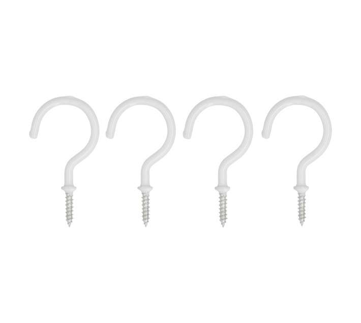 Dejay A361 Cup Hooks White - 50mm