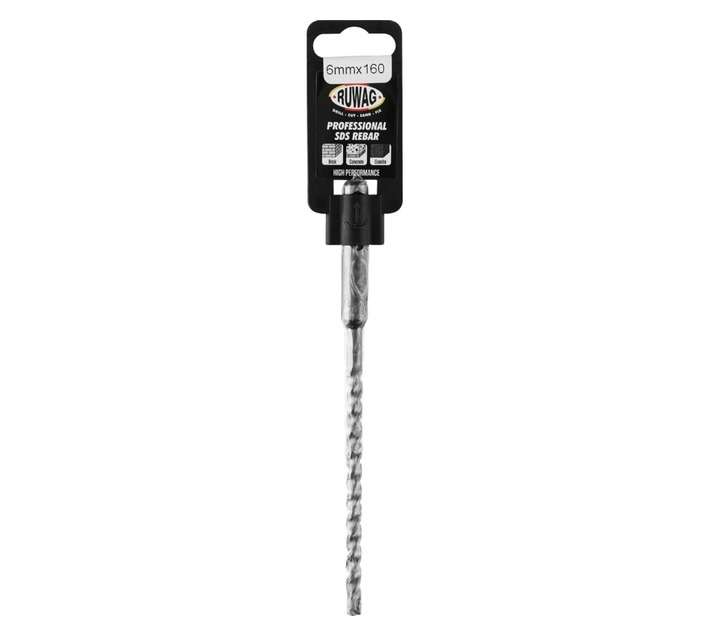 Ruwag 6 x 100 x 160mm SDS ReBar Professional Drill Bit