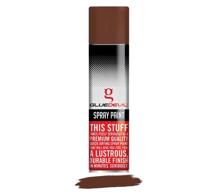 Glue Devil Spray Paint - Golden Brown (300ml)