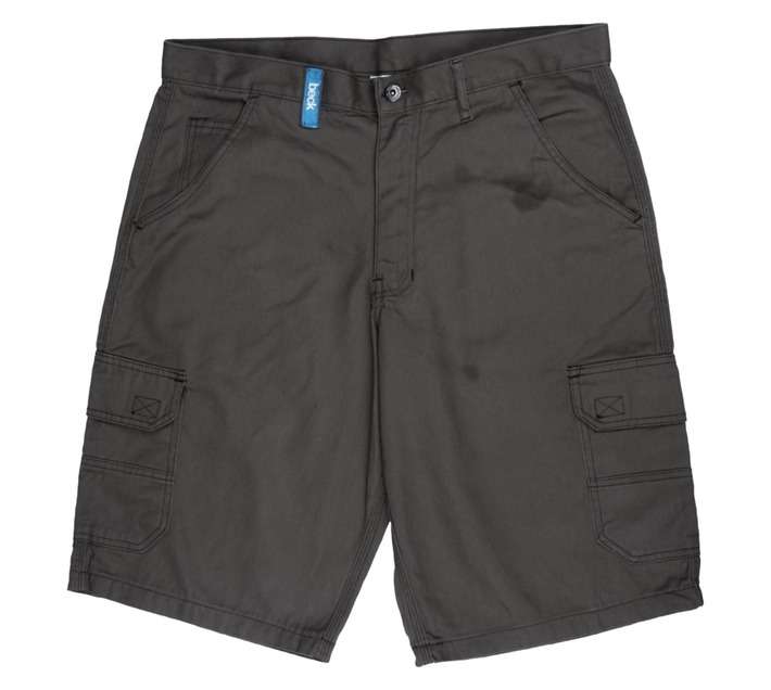 Beck Cargo Shorts 100% Cotton - Olive (Size 40)