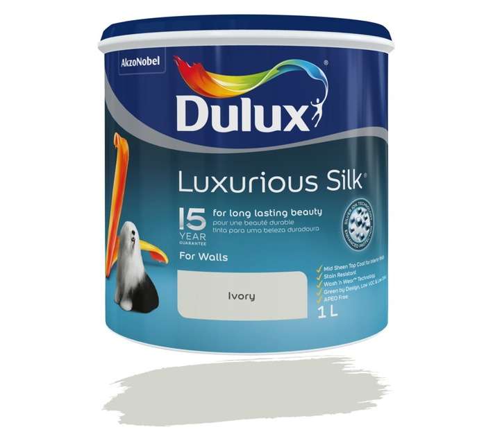 Dulux Luxurious Silk - Ivory (1L)