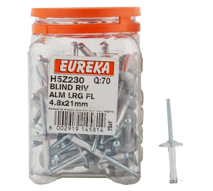 Eureka Large Flange Blind Rivet (4.8 x 21mm)