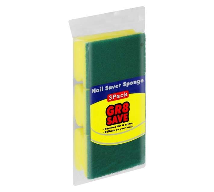 Gr8 Save 3 x Nail Saver Sponges