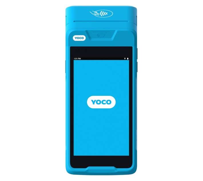 Yoco Khumo Print Card Machine - Blue/Black