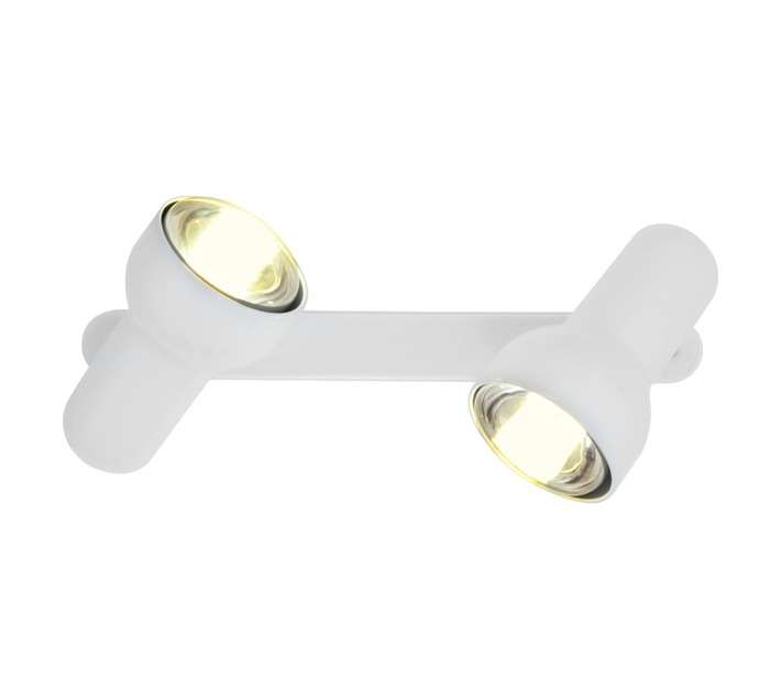Eurolux Spot Turbo 2 Bar Ceiling Light - White (60W)