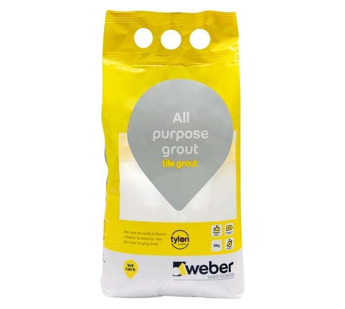 WEBER-TYLON WB33 Tile Grout - White (2kg)